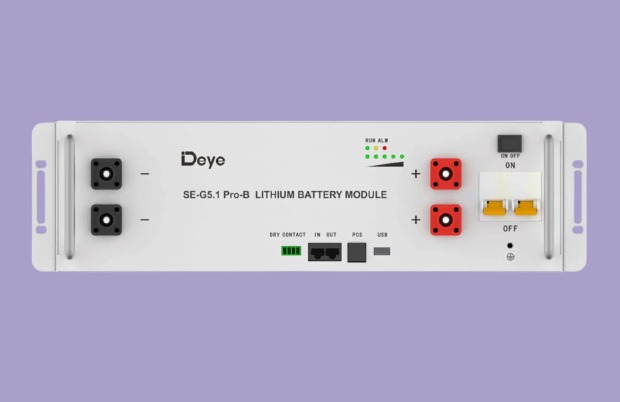 Почему стоит купить аккумулятор Deye SE-G5.1 Pro B LiFePO4 51.2V 100Ah, 5,12 kWh